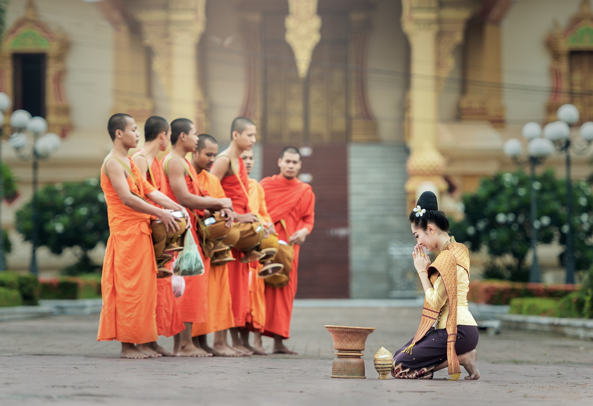Thailand monk